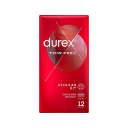 DUREX Sensitive Thin Feel Λεπτά Προφυλακτικά, 12 τμχ
