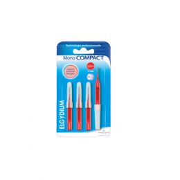 ELGYDIUM Clinic Monocompact Red Μεσοδόντια Βουρτσάκια 0.7mm, 4 τμχ