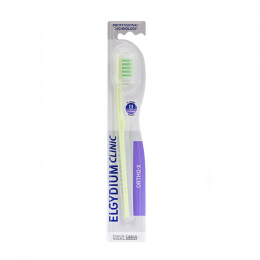 ELGYDIUM Clinic X Orthodontics Οδοντόβουρτσα Medium, 1 τμχ