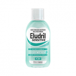 ELGYDIUM Eludril Sensitive Στοματικό Διάλυμα για Ευαίσθητα Δόντια, 500 ml
