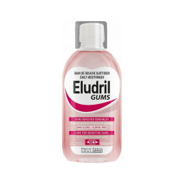 ELGYDIUM Eludril Gums Στοματικό Διάλυμα για την Ουλίτιδα, 500 ml