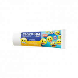ELGYDIUM Οδοντόκρεμα Kids Emoji με Γεύση Tutti-Fruti για 7+ χρονών 1400 ppm, 50 ml