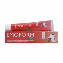 EMOFORM Fluor Οδοντόκρεμα κατά της Τερηδόνας, 50 ml/70 gr