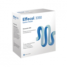 EPSILON HEALTH Effecol 3350 για Αντιμετώπιση της Δυσκοιλιότητας, 12 sachets