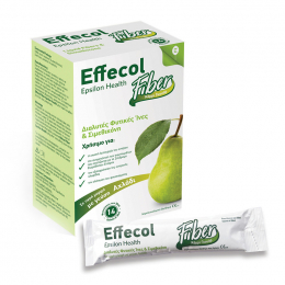 EPSILON HEALTH Effecol Fiber Διαλύτες Φυτικές Ινες και Σιμεθικόνη, 14 sachets x 30 ml