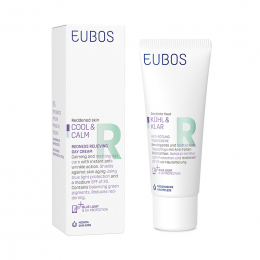 EUBOS Cool and Calm Κρέμα Προσώπου Ημέρας με SPF20 για Ερυθρότητα, 40 ml