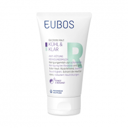 EUBOS Γαλάκτωμα Καθαρισμού Cool and Calm Redness Relieving για Ευαίσθητες Επιδερμίδες, 150 ml
