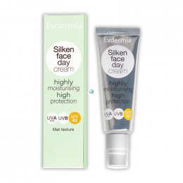 EVDERMIA Silken Day Cream Αντηλιακή Κρέμα Προσώπου SPF40, 50 ml