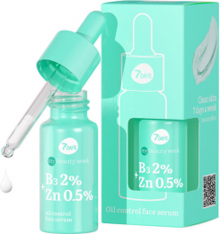 7DAYS MY BEAUTY WEEK B3 2%+ZN 0,5%OIL CONTR FACE SERUM 20 ML