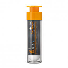FREZYDERM Active Sun Screen Tinted Face Cream SPF50+ Αντηλιακή Κρέμα Προσώπου με Χρώμα, 50 ml