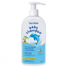 FREZYDERM Baby Shampoo Σαμπουάν με Χαμομήλι και Πρωτεΐνες Σιταριού, 300 ml