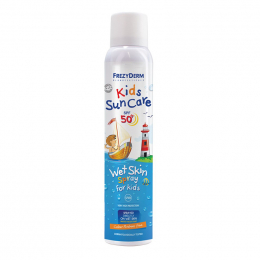 FREZYDERM Sun Care Kids Wet Skin Spray SPF50+ Παιδικό Αντηλιακό Spray, 200 ml