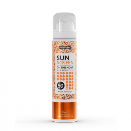 FREZYDERM Sun Screen On The Move SPF50 Αντηλιακό Spray Προσώπου, 75 ml