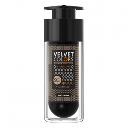 FREZYDERM Velvet Colors High Cover SPF50+ Water Resistant Ματ Καλυπτικό Foundation, 30 ml