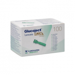GLUCOJECT Lancets Plus Σκαρφιστήρες 33G, 100 τμχ
