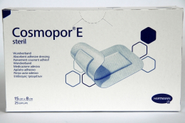 HARTMANN Cosmopor E Αυτοκόλλητη Αποστειρωμένη Γάζα 8 x 15 cm, 25 τμχ (BOX)