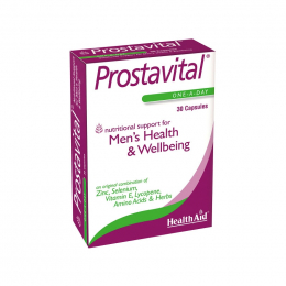 HEALTH AID Prostavital Συμπλήρωμα για την Υγεία του Προστάτη, 30 caps