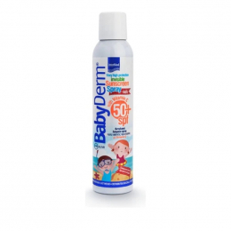 INTERMED Babyderm Invisible Sunscreen Spray SPF50+, 200 ml