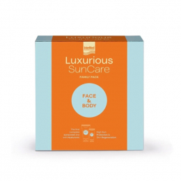 INTERMED Luxurious SunCare Family Pack Αντηλιακή Προσώπου SPF50, 75 ml + Αντηλιακή Σώματος SPF30, 200 ml