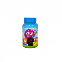 INTERMED VitaFix Multi+Probio Gummies Ζελεδάκια με Βιταμίνες, Πρεβιοτικά, Προβιοτικά και Ιχνοστοιχεία (Γεύση Φράουλα), 60 gummies