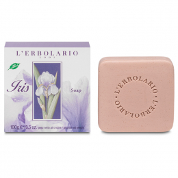 L'ERBOLARIO Iris Perfumed Soap Αρωματικό Σαπούνι, 100 gr