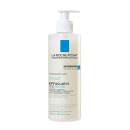 LA ROCHE POSAY Effaclar H ISO-Biome Cleansing Cream Καταπραϋντική Ενυδατική Κρέμα Καθαρισμού, 400 ml