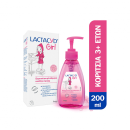 LACTACYD Girl Ultra Mild Intimate Cleansing Gel, 200 ml