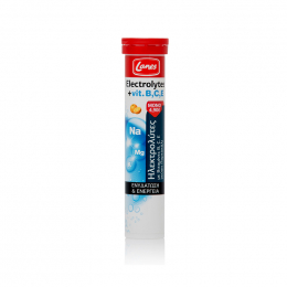 LANES Electrolytes Vitamine B C E, 20 eff. tabs