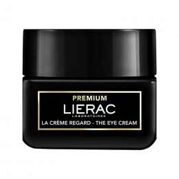 LIERAC Premium The Eye Αντιγηραντική Κρέμα Ματιών κατά των Μαύρων Κύκλων με Υαλουρονικό Οξύ για Ευαίσθητες Επιδερμίδες, 20 ml
