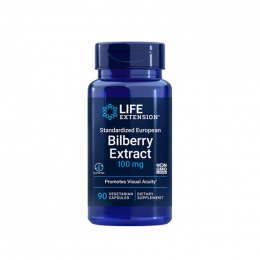 LIFE EXTENSION Bilberry Extract 100mg, 90 veg. caps