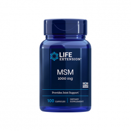 LIFE EXTENSION MSM 1000 mg, 100 caps