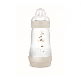 MAM Easy Start Anti-Colic Πλαστικό Μπιμπερό Κατά των Κολικών 2 μηνών και άνω Μπεζ, 260 ml