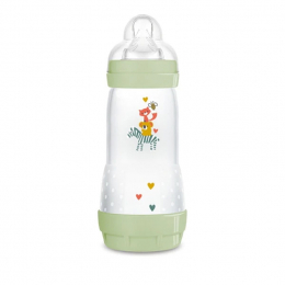 MAM Easy Start Anti-Colic Πλαστικό Μπιμπερό Κατά των Κολικών 4 μηνών και άνω Πράσινο, 320 ml
