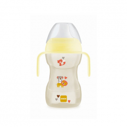 MAM Fun to Drink Cup Εκπαιδευτικό Ποτηράκι Κίτρινο, 270 ml