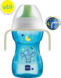 MAM Fun To Drink Cup Night Ποτηράκι Πλαστικό 8m και άνω, 270 ml