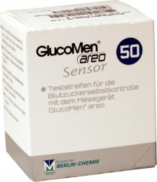 MENARINI GlucoMen Areo Sensor Ταινίες Μέτρησης Γλυκόζης, 50 τμχ