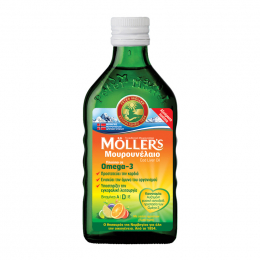 MOLLER'S Μουρουνέλαιο Tutti Frutti, 250 ml