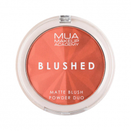 MUA Blushed Matte Blush Powder Duo Peach Fizz, 8 gr