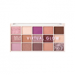 MUA Eyeshadow Collection 15 Shade Virtual Glow, 12 gr