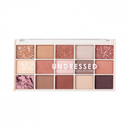 MUA Eyeshadow Collection 15 Shade Palette Undressed, 12 gr