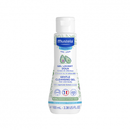 MUSTELA Gentle Cleansing Gel Απαλό Βρεφικό-Παιδικό Αφροντούς για Σώμα και Μαλλιά, 100 ml