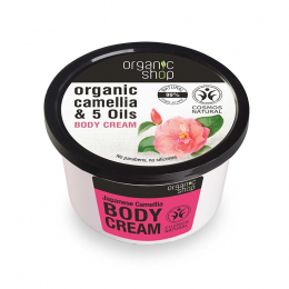 NATURA SIBERICA Organic Shop Body Cream Japanese Camellia, 250 ml