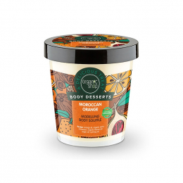 NATURA SIBERICA Organic Shop Body Desserts Moroccan Orange Modelling Body Souffle, 450 ml
