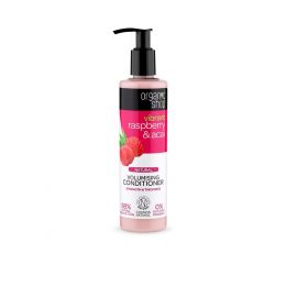 NATURA SIBERICA Organic shop, Organic Raspberry and Acai Hair Conditioner, 280 ml