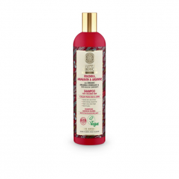 NATURA SIBERICA Super Siberica Krasnika, Amaranth and Arginine Coloured Hair, 400 ml