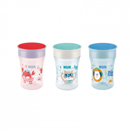 NUK Παιδικό Ποτηράκι Magic Cup από Πλαστικό για 8m+, 230 ml