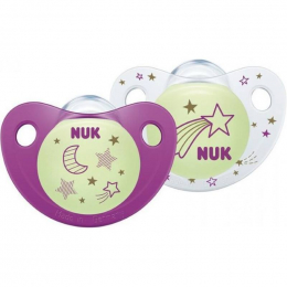 NUK Trendline Night & Day Σιλικόνης 0-6m, 1 τμχ