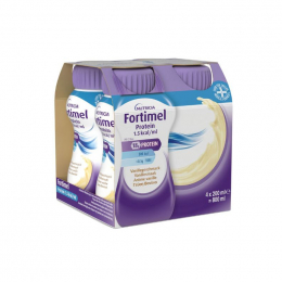 NUTRICIA Fortimel Protein 1.5 Kcal/ml Υπερπρωτεϊνικό Ρόφημα με Γεύση Βανίλια, 4 x 200 ml