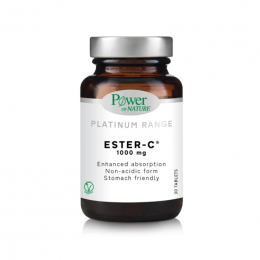 POWER HEALTH Platinum Range Ester-C Βιταμίνη για Ενέργεια και Ανοσοποιητικό 1000 mg, 30 tabs