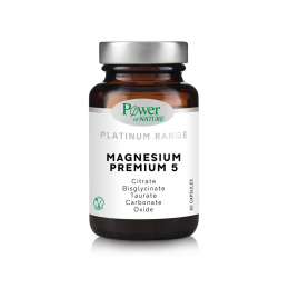 POWER HEALTH Power of Nature Platinum Range Magnesium Premium 5, 60 caps
